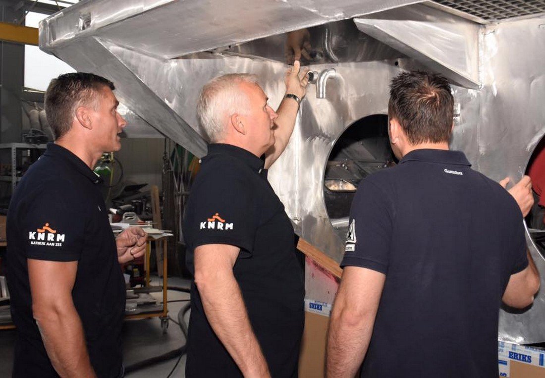 Bouw nieuwe Reddingboot station Katwijk deel 2